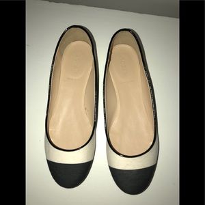 J.Crew Nora Striped Ballet Flat